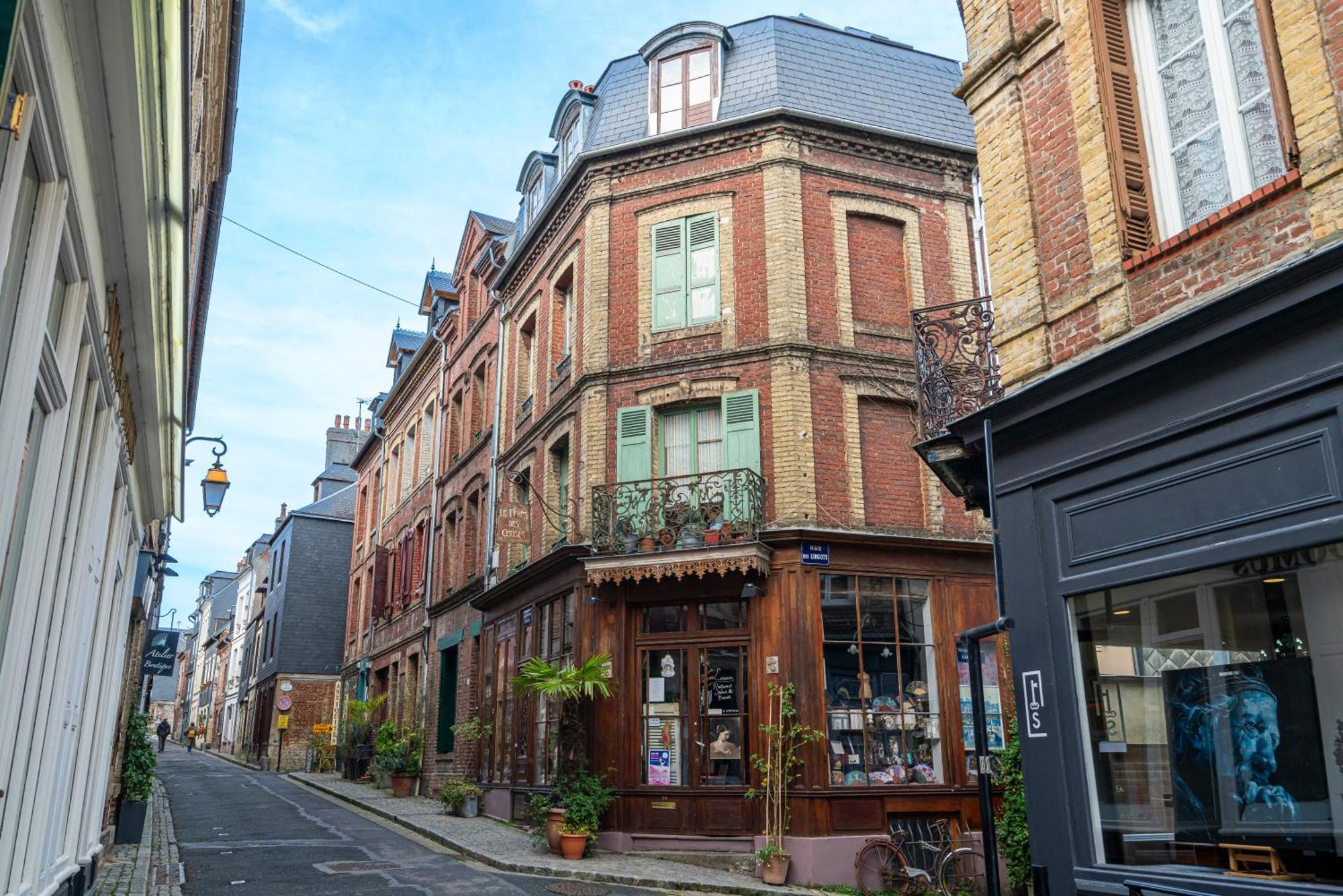 Le Gypsy - Charme & Emplacement Parfait Honfleur Exteriör bild